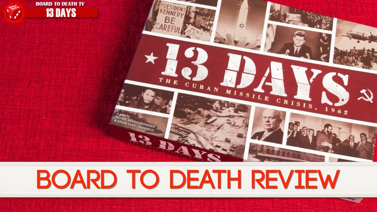 13 Days Board Game Video Review