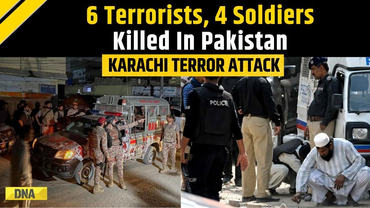 Pakistan News: 6 Terrorists Killed, 1 Captured After Karachi Terror Attack; 4 Soldiers Dead