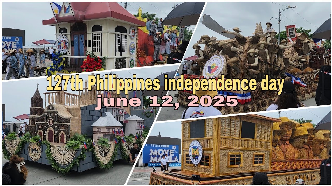 127th Philippines independence day parade🇵🇭