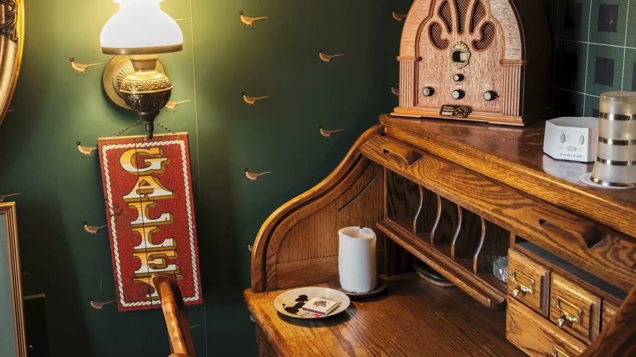 Inside the farmhouse at Black Walnut Farm