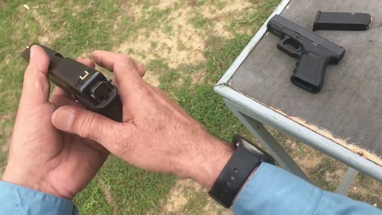 Comparison test fire Glock gen4 original & gen3 pakmade