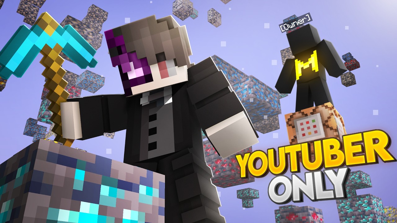Secretly X-Raying on a YouTubers Only Minecraft SMP