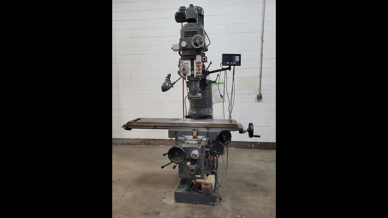 Republic-Lagun Model FTV-510 Universal Vertical Milling Machine (VM775)