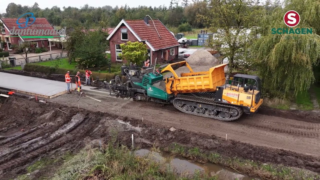 Schagen Infra | Reconstructie Willemstrjitte in Damwâld
