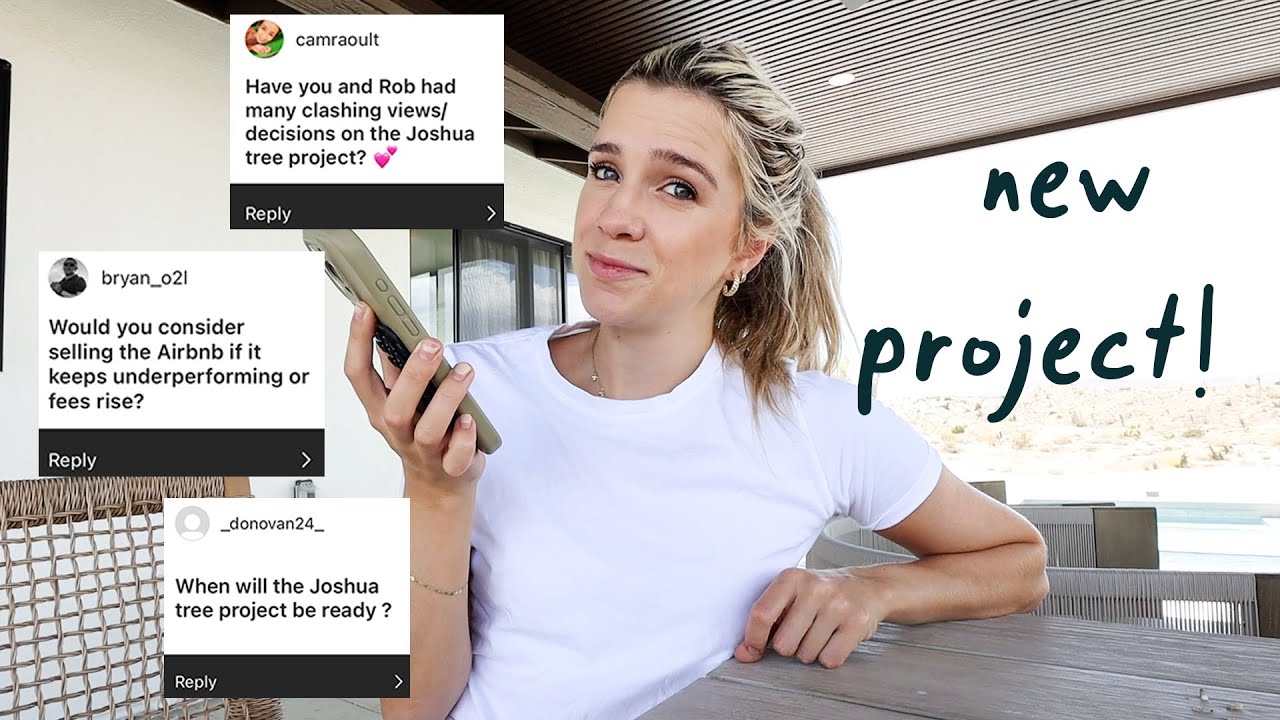 revealing my secret project + answering questions I've avoided (airbnb edition)