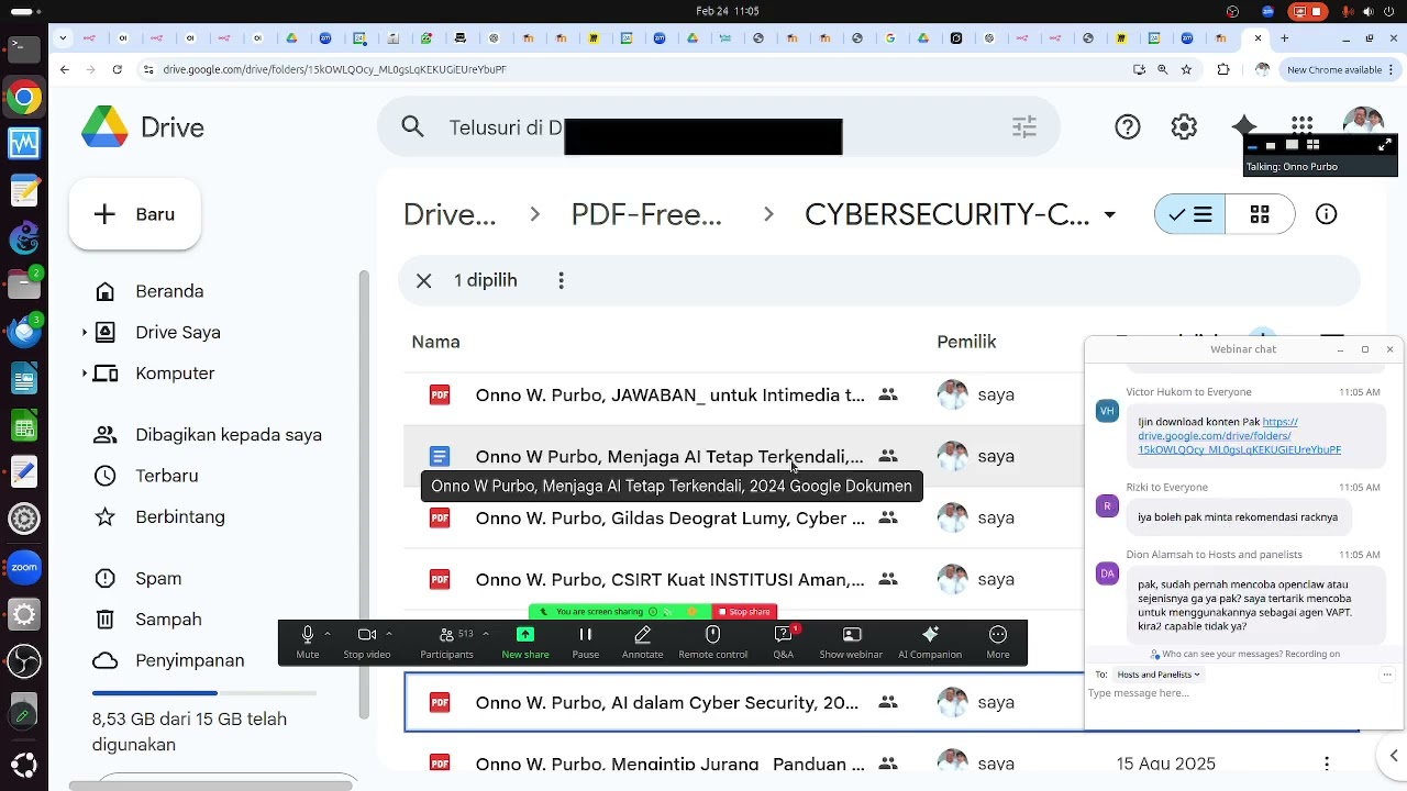 OWP 20260224 BSSN overview AI untuk Cyber Security