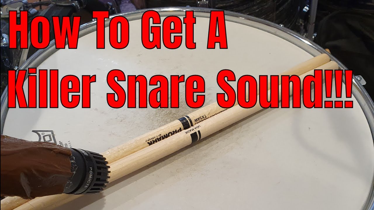 How To Get a Killer Snare Sound Using Stock Reaper Plug Ins
