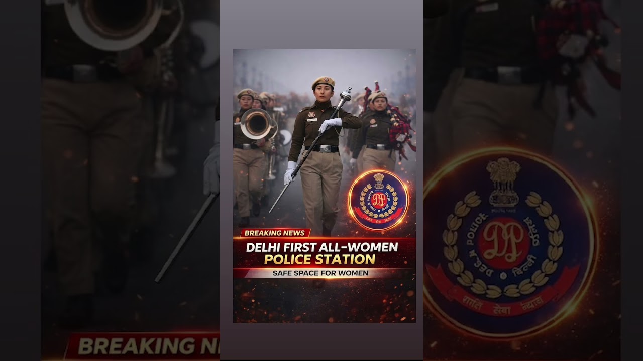 Delhi Creates History! First All-Women Police Station