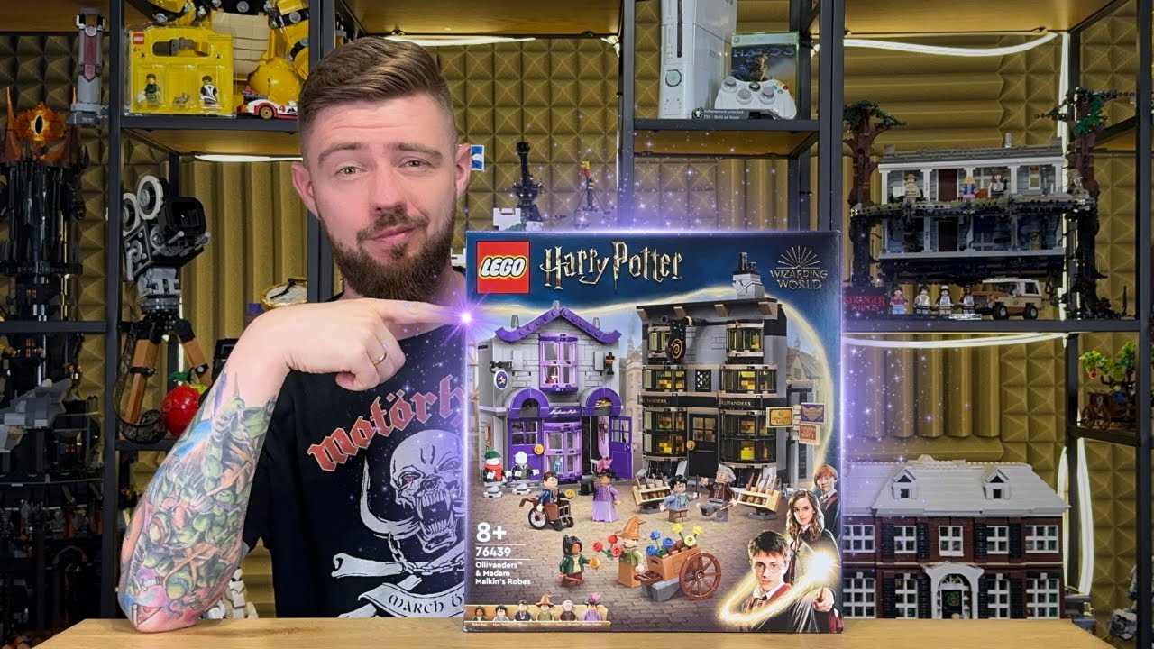 SKLEPY OLLIVANDERA I MADAME MALKIN 🧙&zwj;♀️ LEGO HARRY POTTER 76439 RECENZJA