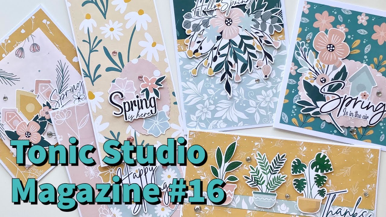 Card Set Series // Tonic Studio Magazine Kit #16