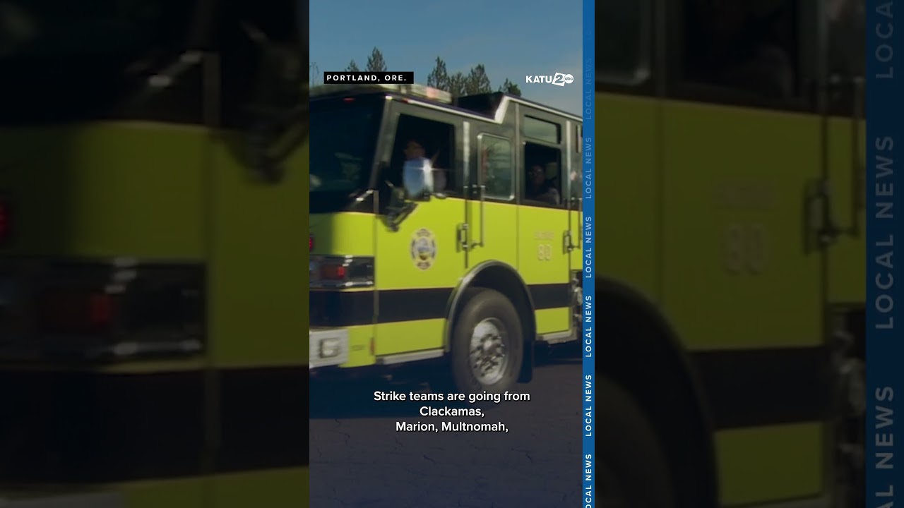 Oregon firefighters head to California to help battle wildfires near Los Angeles