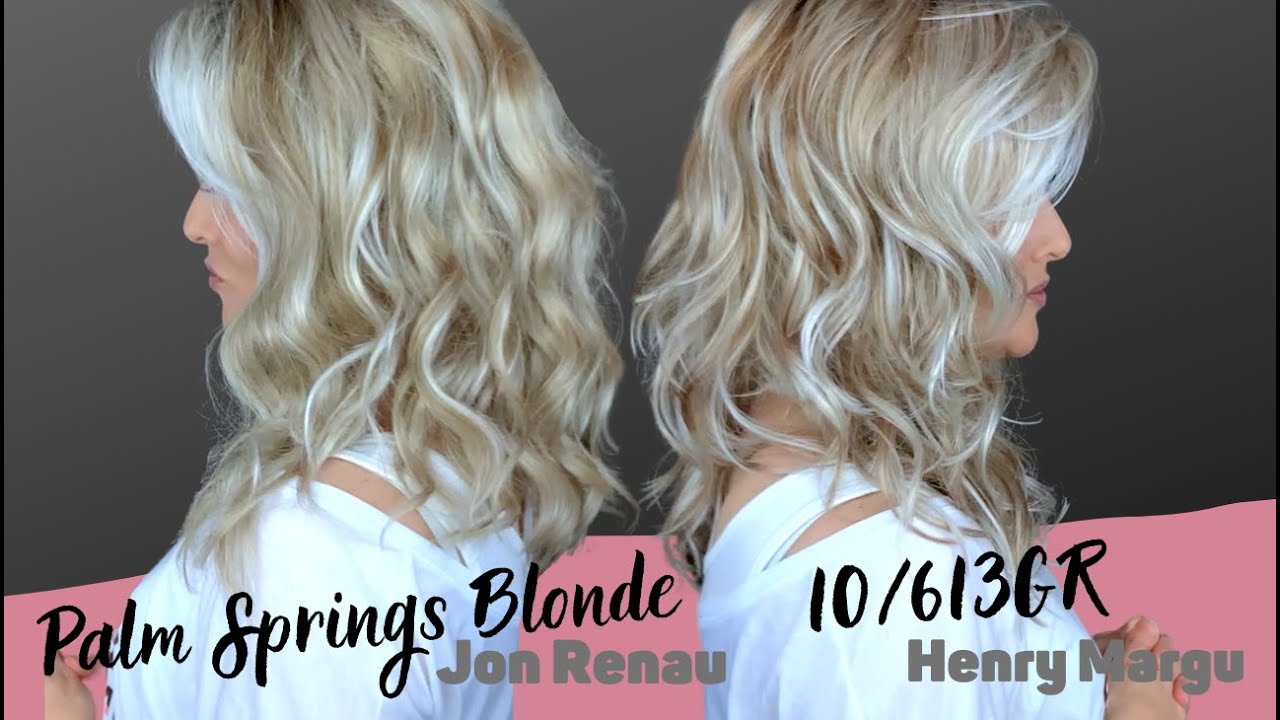 UP CLOSE LOOK AT Jon Renau PALM SPRINGS BLONDE & Henry Margu 10/613GR | See 4 WIGS!  RACHEL & HARPER