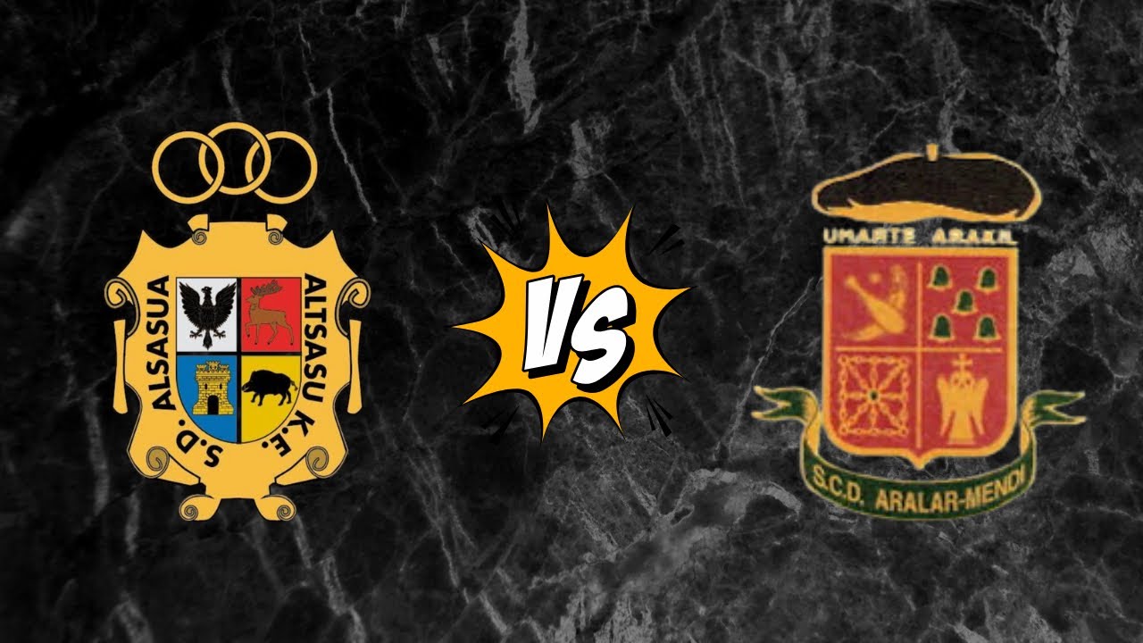 Jornada 1 Copa tercera sala. SD Alsasua vs Aralar Mendi