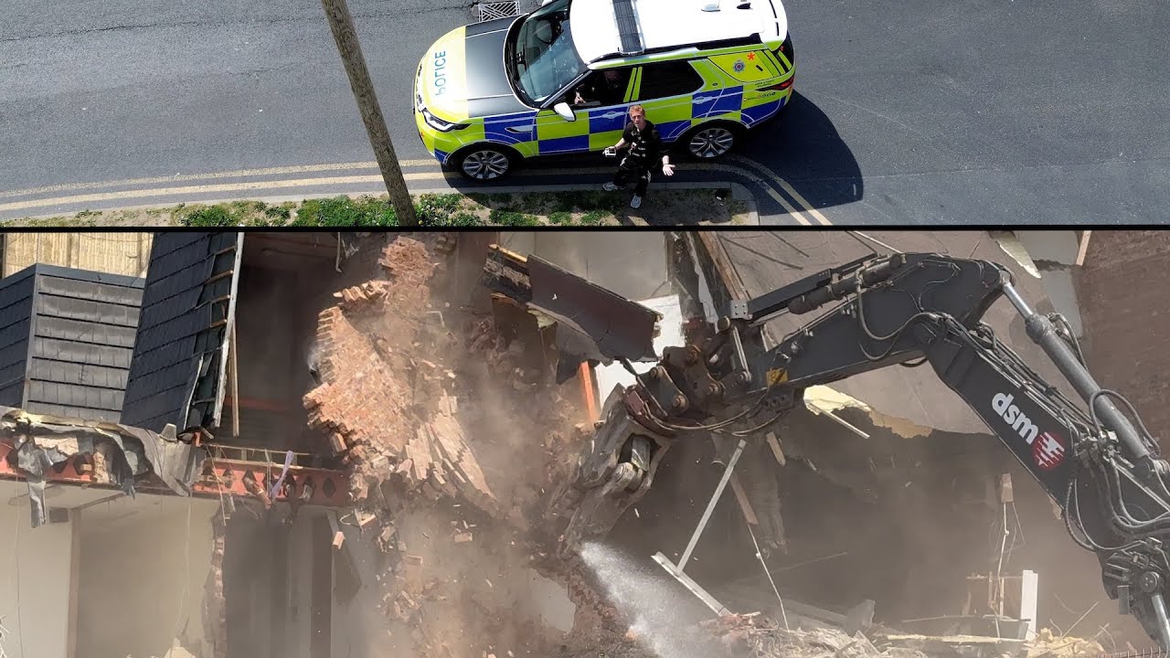 Blackpool Courts Demolition and Police Premonition 🧱🚨