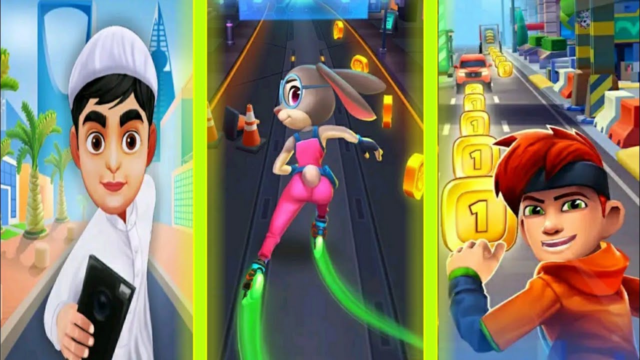 Runner Heros  VS MetroLand - Endless Arcade Run VS النحشة Run Gameplay