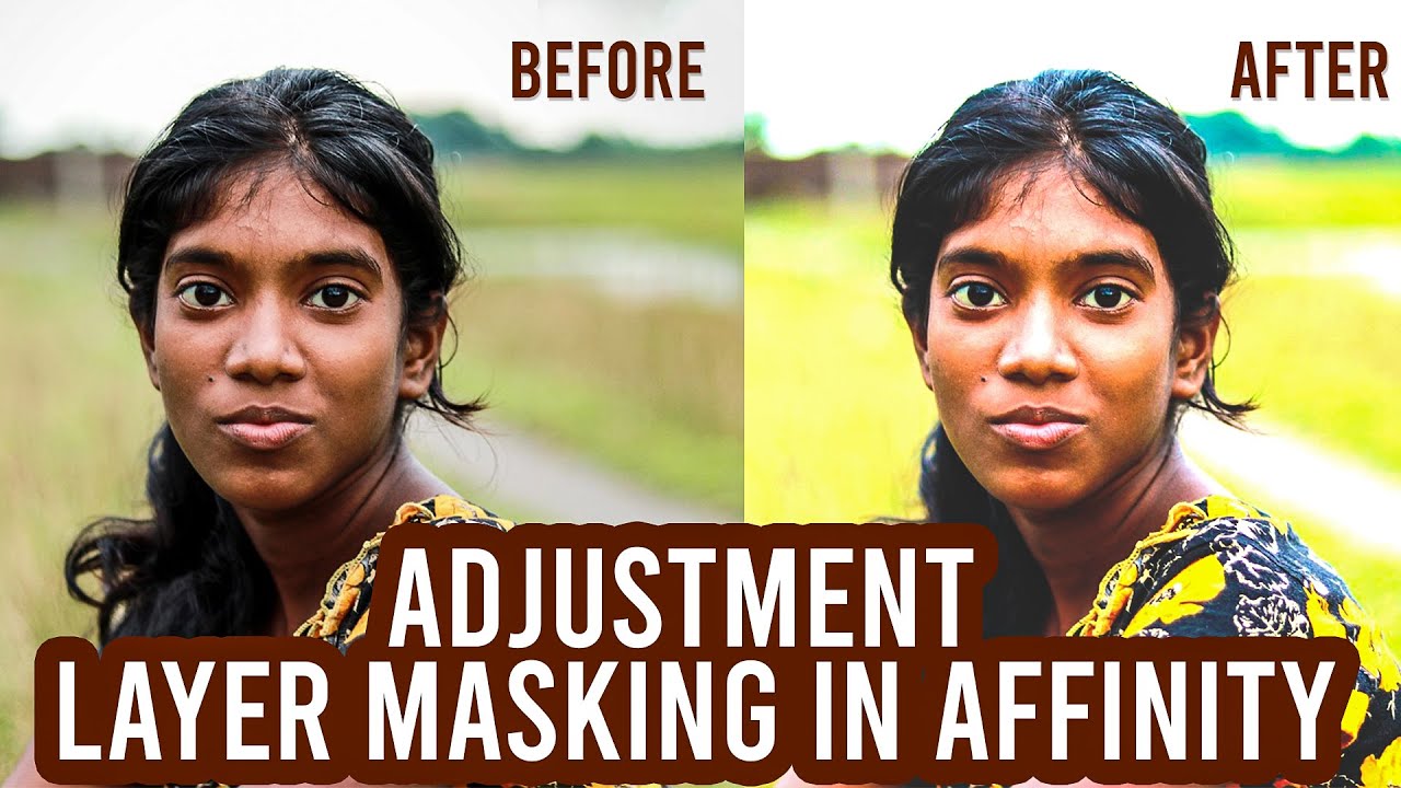Adjustment Layer Masking in Affinity 3