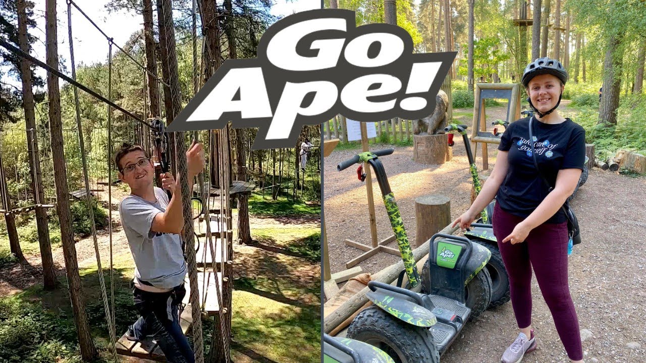 Go Ape Cannock Vlog June 2021 - Treetop Challenge & Forest Segway!