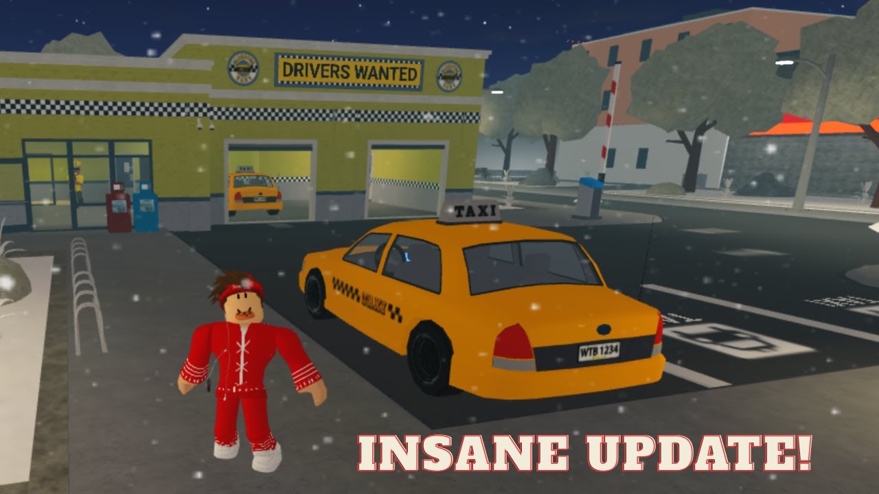 Новое новогоднее обновление BLOXBURG 2026 официально вышло! (Новые предметы, новая работа таксист...