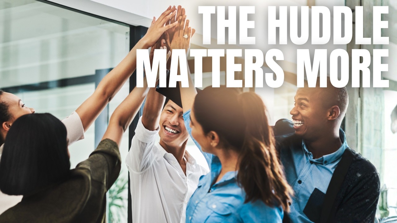 The Huddle Is More Important Than the Position | Building Winning Cultures with Brian White