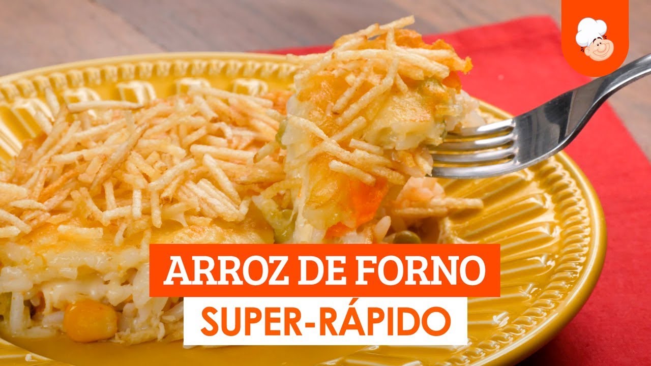 Arroz de forno super- r&aacute;pido &mdash; Receitas TudoGostoso