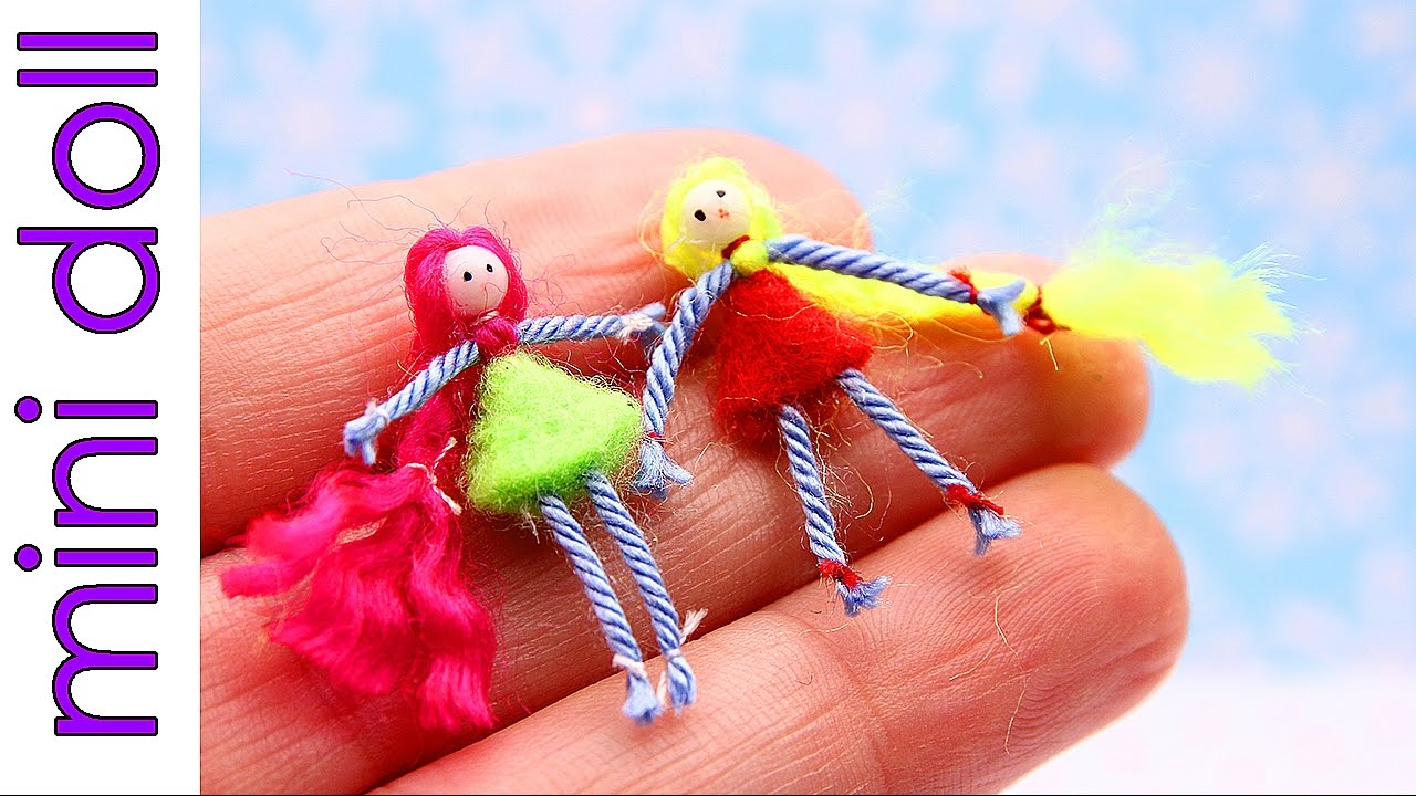 DIY miniature dolly - really tiny