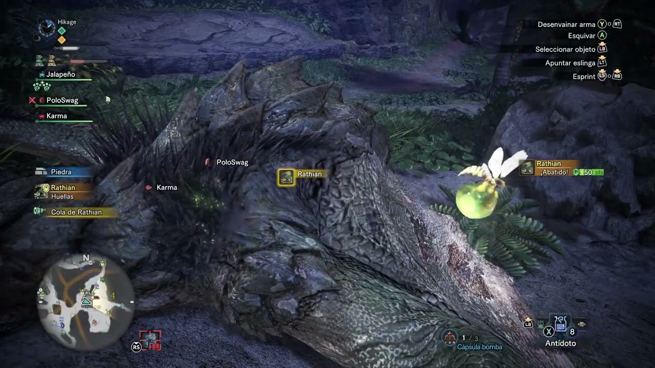Monster Hunter World | Una hora de pantalla en negro