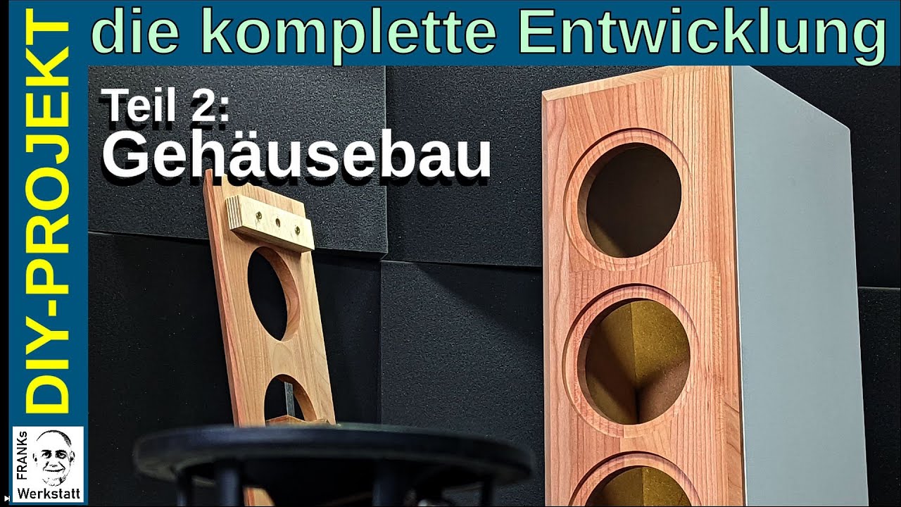 Das kann doch jeder... | Gehäusebau Lautsprecher mit Fertigteilen | HASHIRA Teil 2