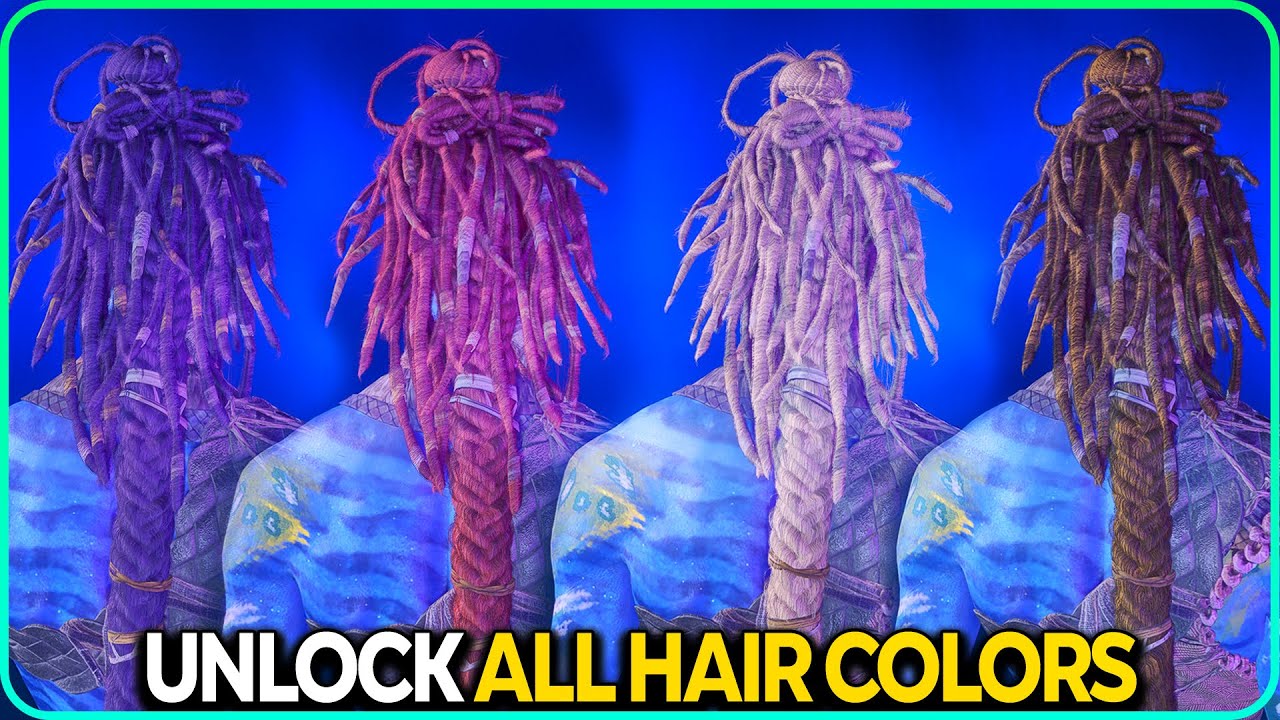 How to Get All Hair Colors Avatar Frontiers of Pandora