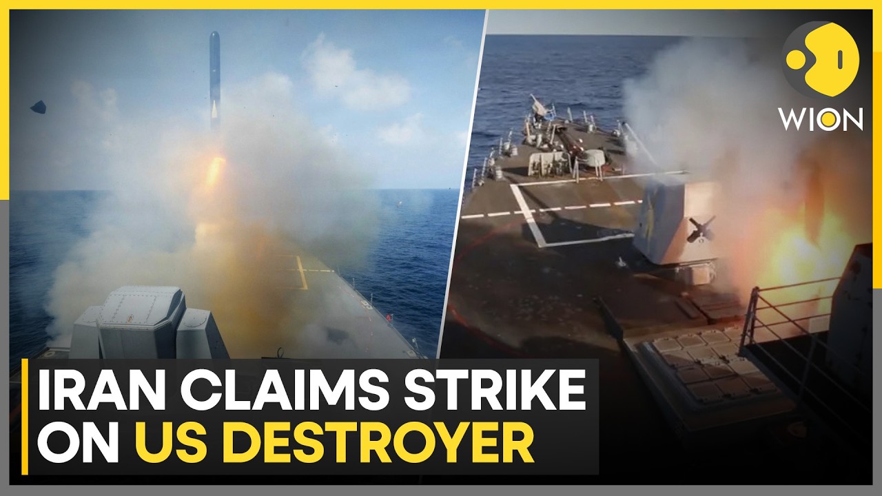 US-Iran War: Iran Says It Struck US Navy Destroyer in Indian Ocean amid Ongoing War | WION