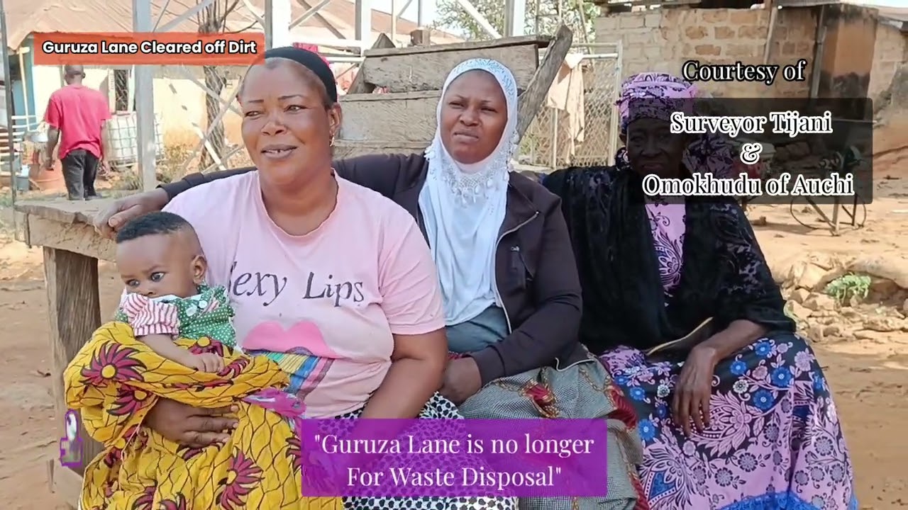 No More Dumping of Refuse in Guruza Lane, Auchi, Edo State.