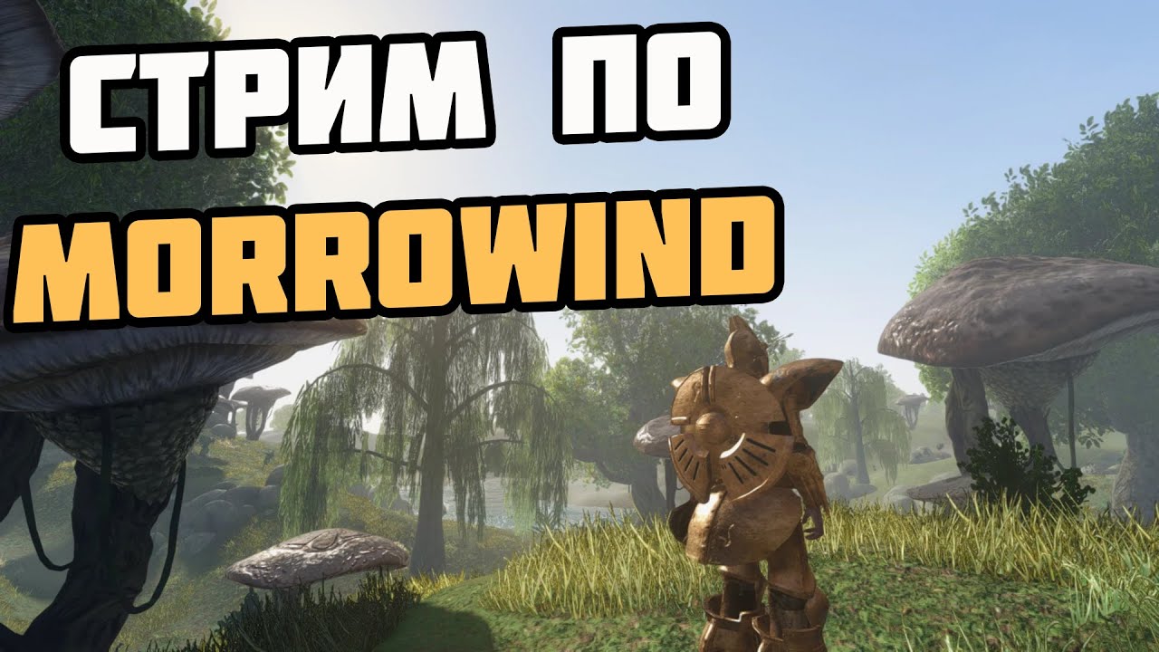 Морровинд Morrowind СТРИМ ПЕРВОЕ ПОЛНОЕ ПРОХОЖДЕНИЕ