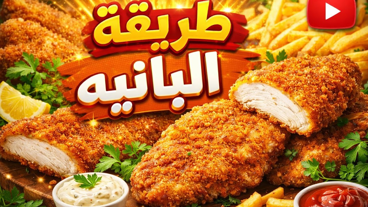 طريقه عمل البانيه اسهل طريقه لتسويه  البانيه