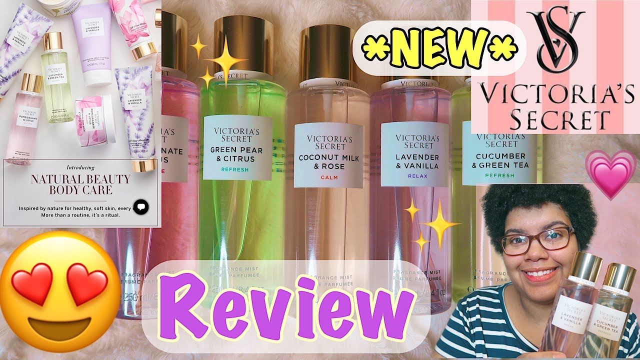 *NEW* VICTORIA'S SECRET NATURAL BEAUTY BODY CARE COLLECTION REVIEW ! |+ 2 NEW SPRAYS| |2021|