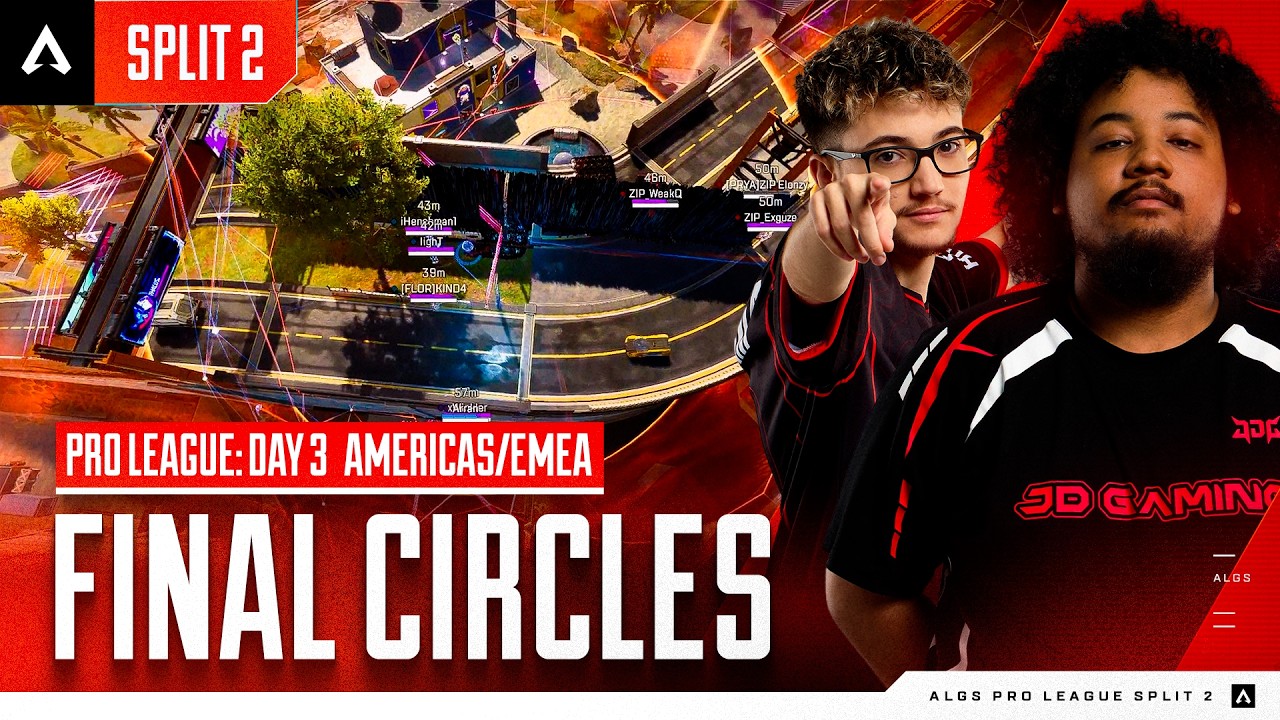 The Fight For 1st Is Heating Up! | ALGS YR6 Final Circles AMERICAS & EMEA