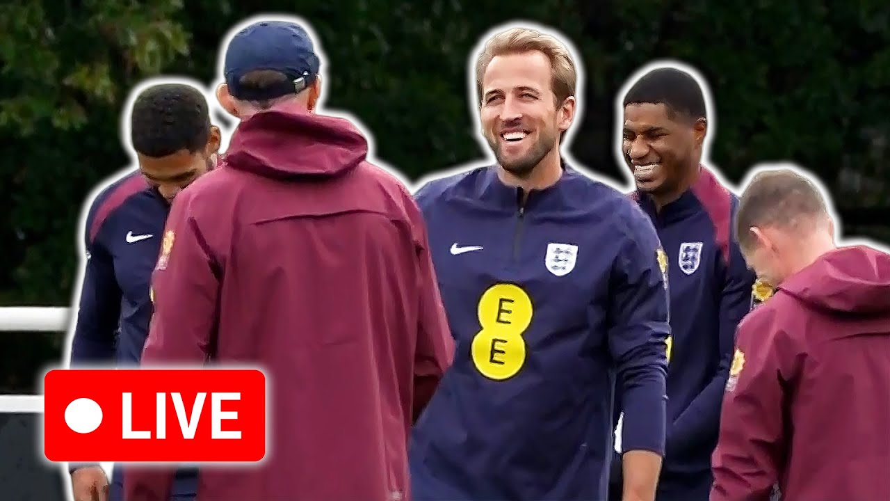 🔴 LIVE | England train at St George's Park ahead of Andorra World Cup qualifier