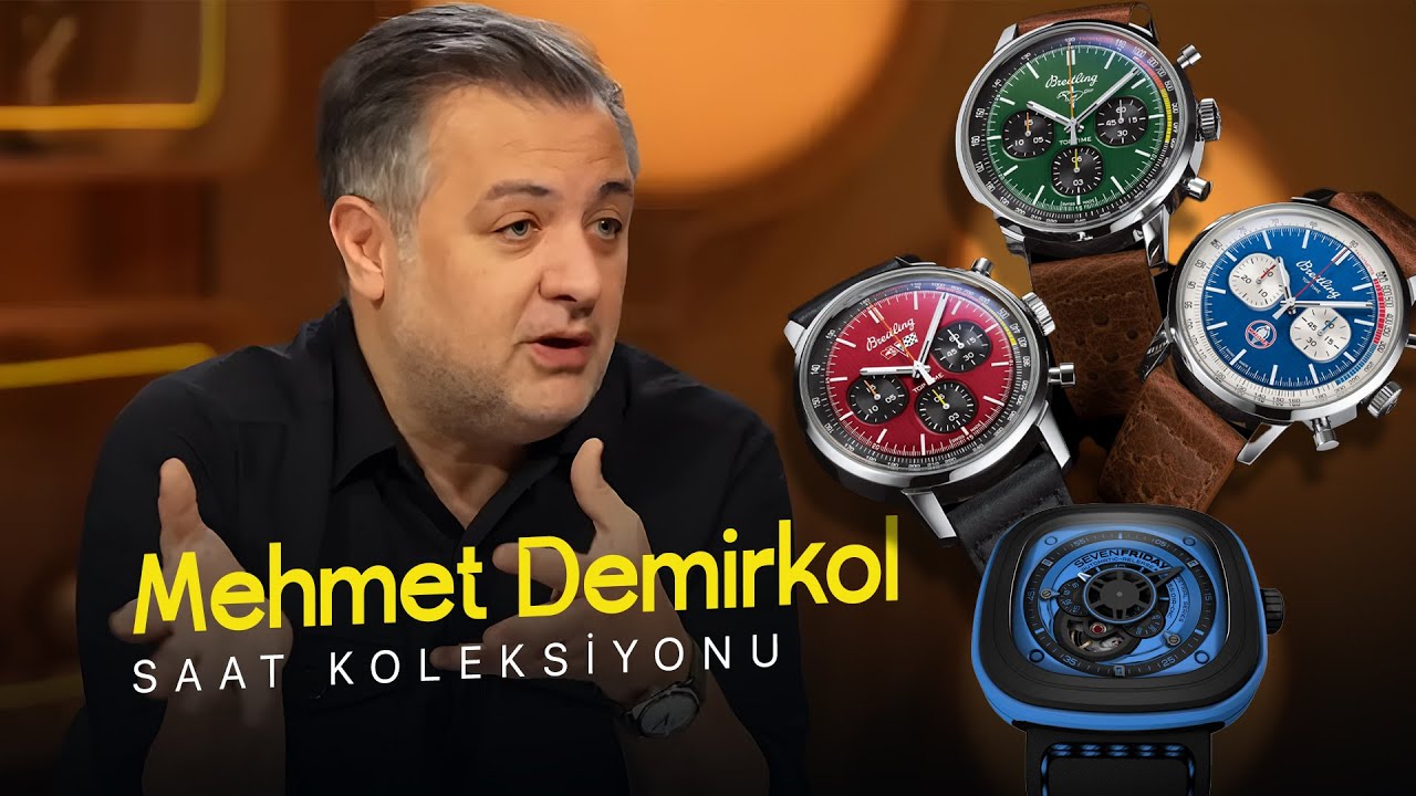 Ünlü Spor Yazarı Mehmet Demirkol Saat Koleksiyonu - Mert Kalafat