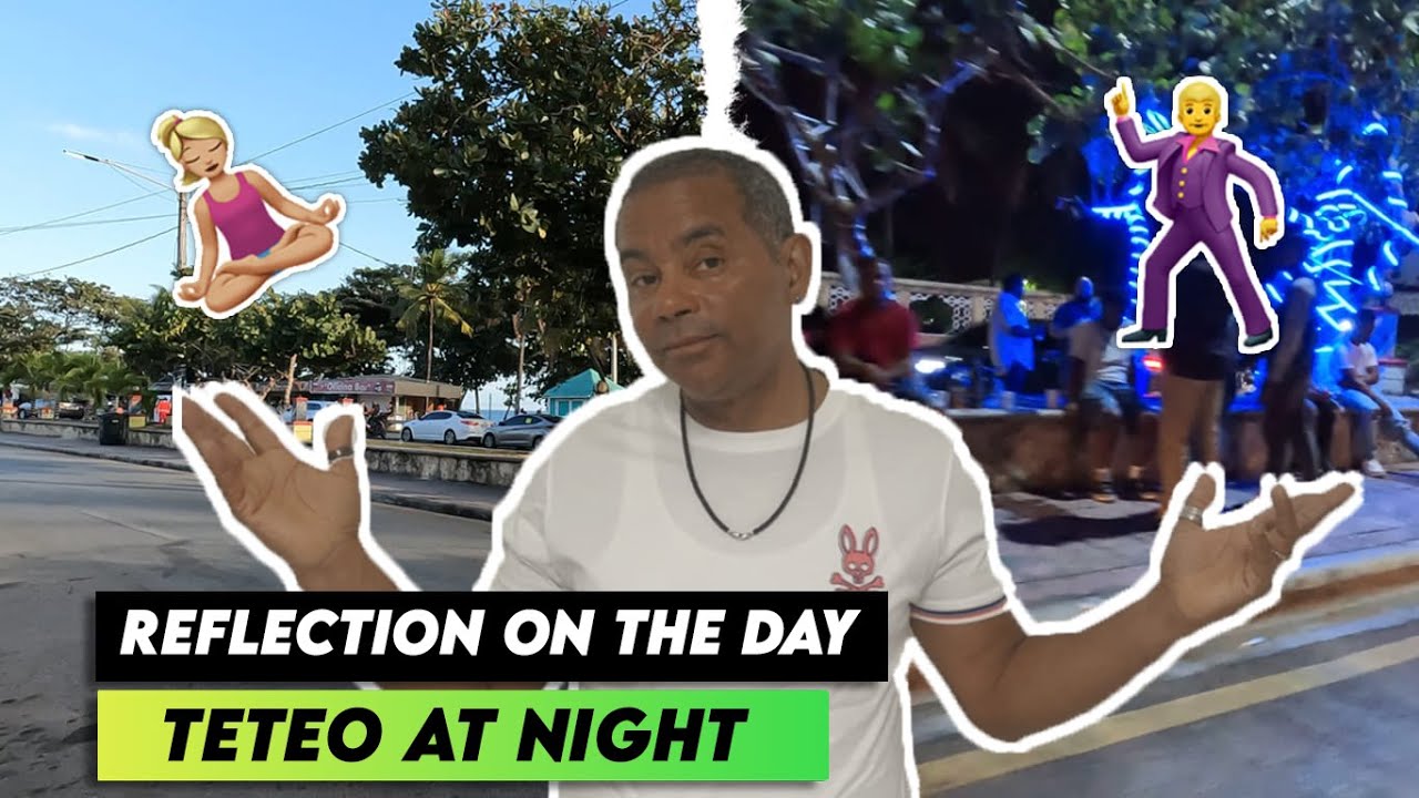 MALECON SAN PEDRO DE MACORIS , Lit at Night, Relaxing during the day!!