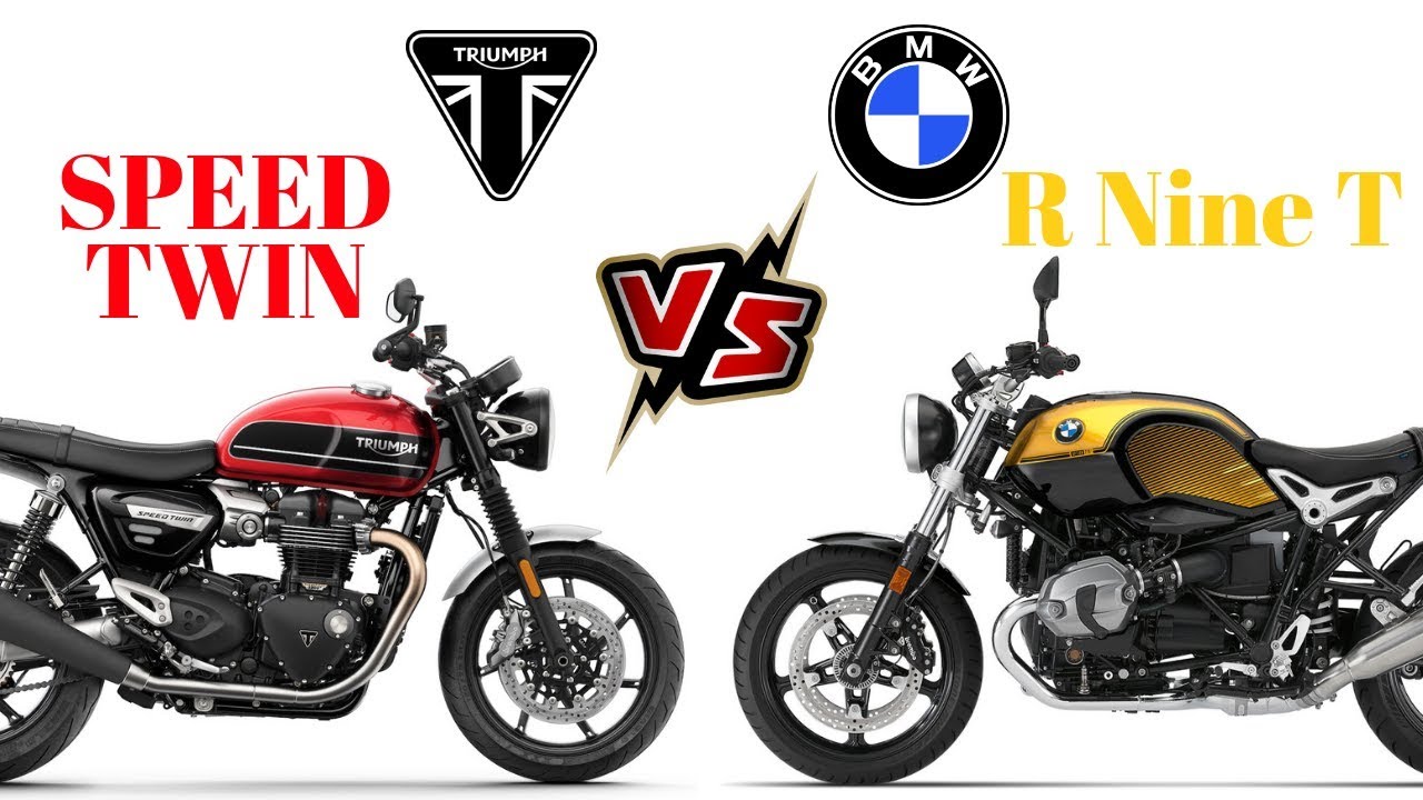 Triumph Speed Twin vs BMW R Nine T Pure