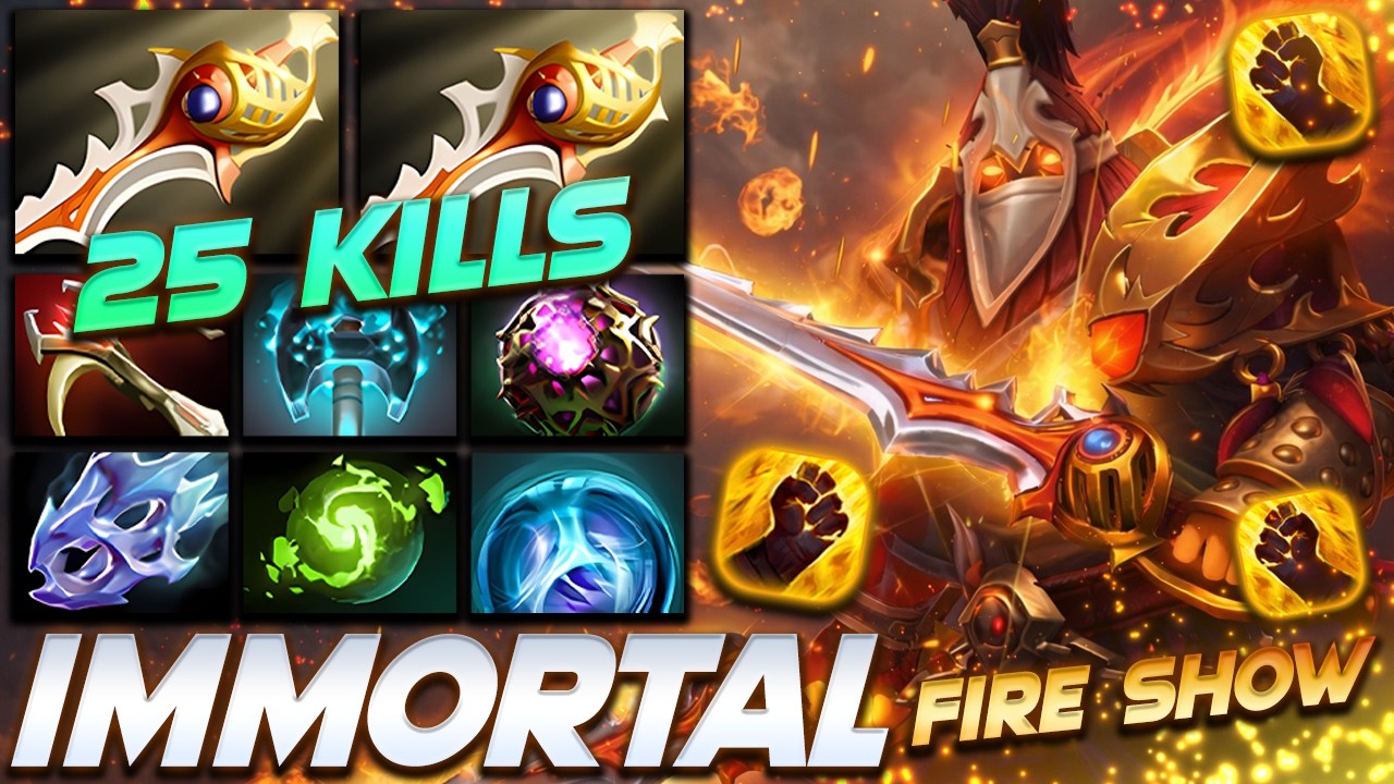 EMBER SPIRIT FIRE SHOW ACTION - Dota 2 Pro Gameplay [Watch & Learn]