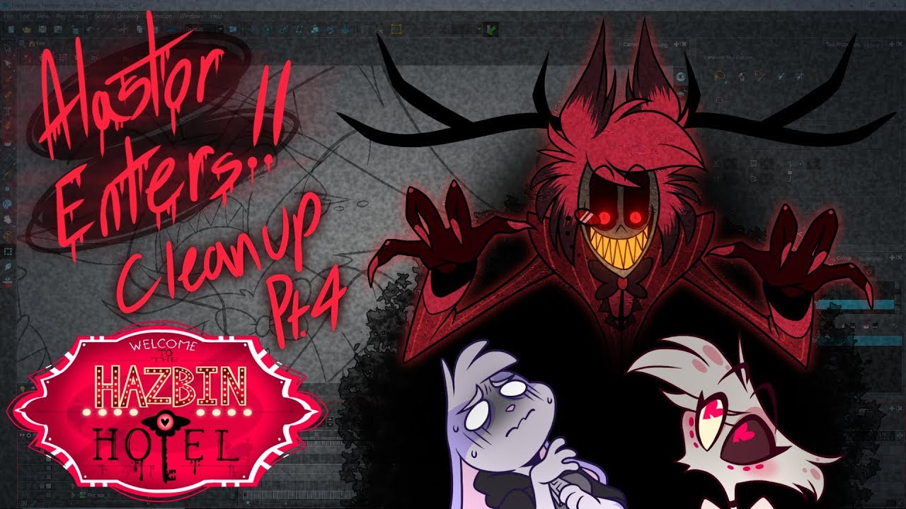 HAZBIN HOTEL Cleanup Pt. 4 Ft. Edward Bosco (Alastor), Michael Kovach (Angel Dust), and Vivziepop
