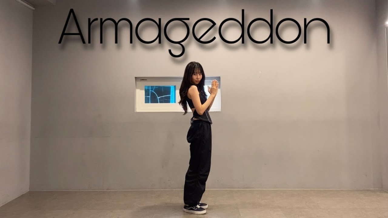 [MIRRORED] aespa(에스파) - Armageddon dance cover | 안무 거울모드