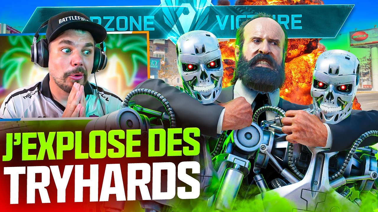SKYRROZ VS TERMINATORS sur Call of Duty WARZONE 🤖