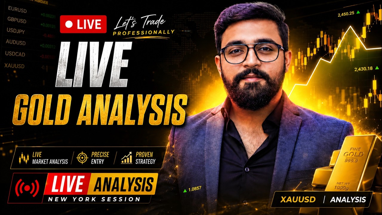 Live Analysis and learning from Gold and Crypto - Day 2