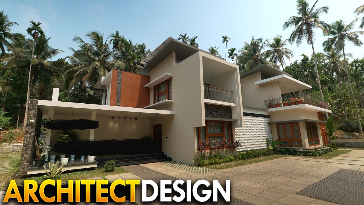 😲A Different House! Architect Designed 4BHK House with Interior & Landscape Design Mano's Try Hom...