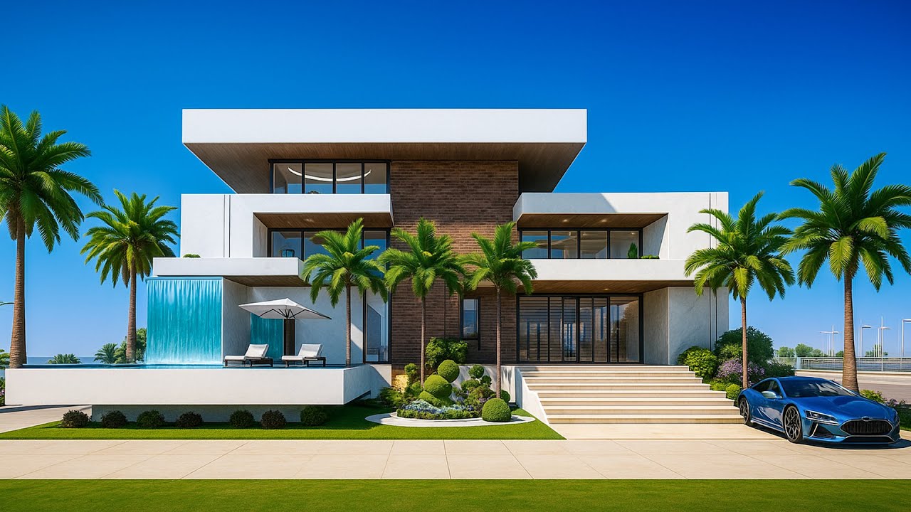 Insane Level 27 Luxury Mansion Build 🏡 | PUBG Mobile Modern Home Design in 4K (With Code)