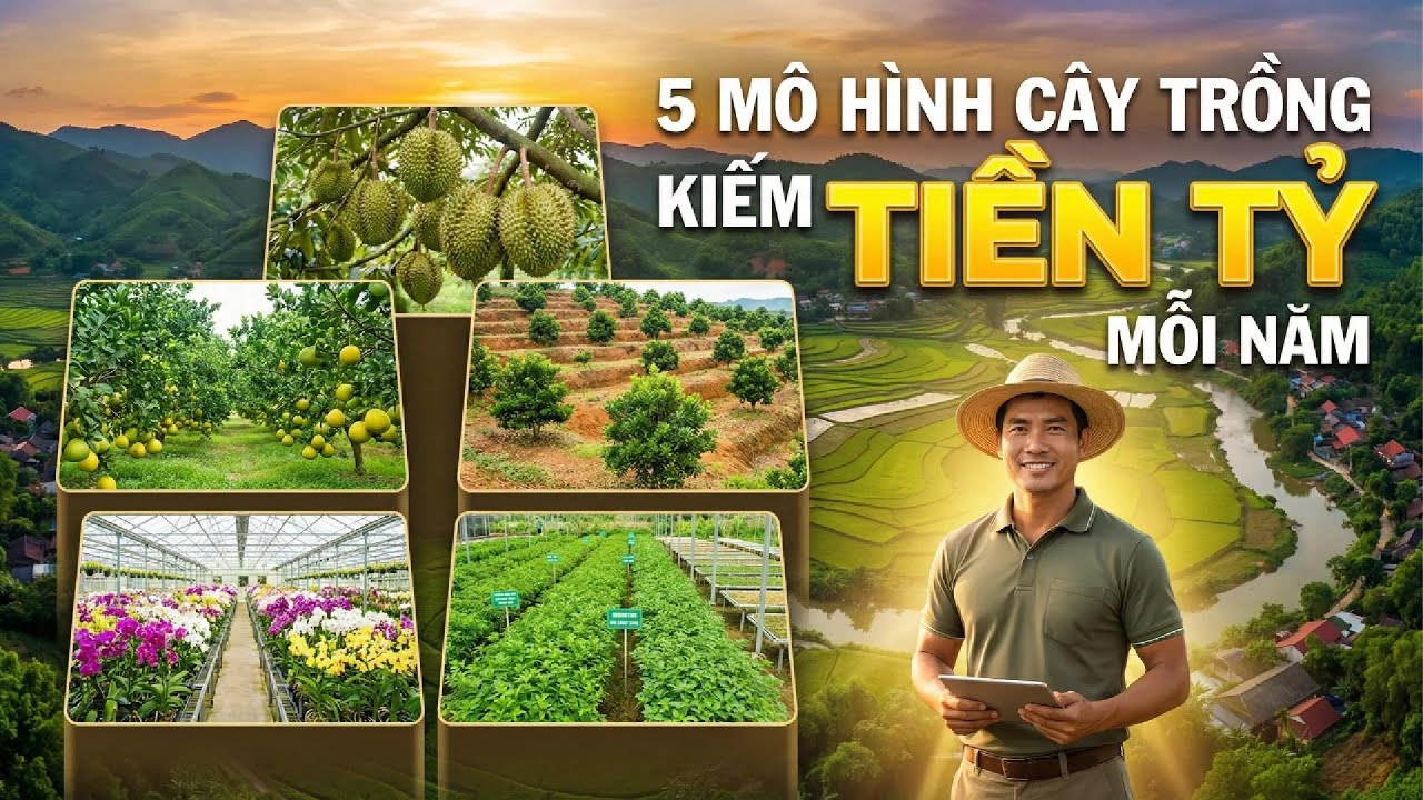 Từ Nông Dân Thành Tỷ Phú Nhờ 5 Mô Hình Cây Trồng Này