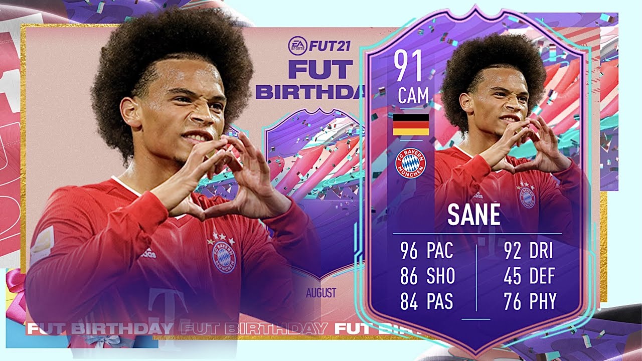 FIFA 21: LEROY SANE 91 FUT BIRTHDAY PLAYER REVIEW I FIFA 21 ULTIMATE TEAM