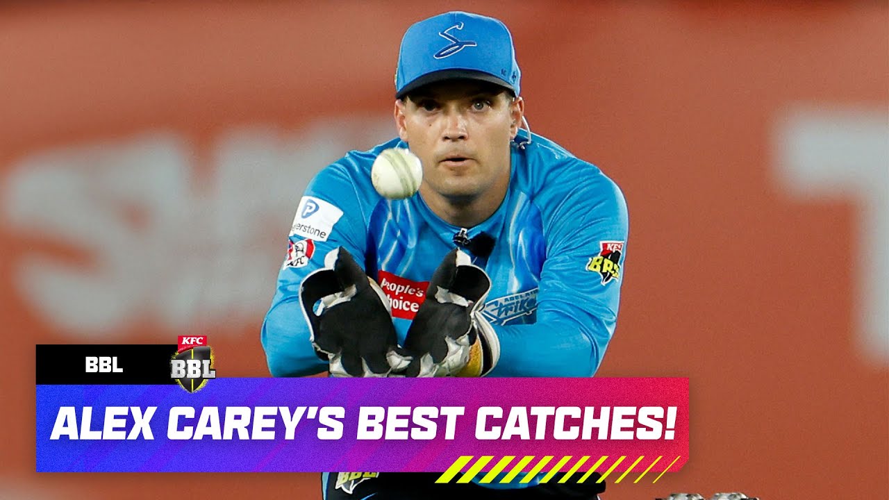 Alex Carey's Best BBL Catches! | #BBL07 - #BBL12