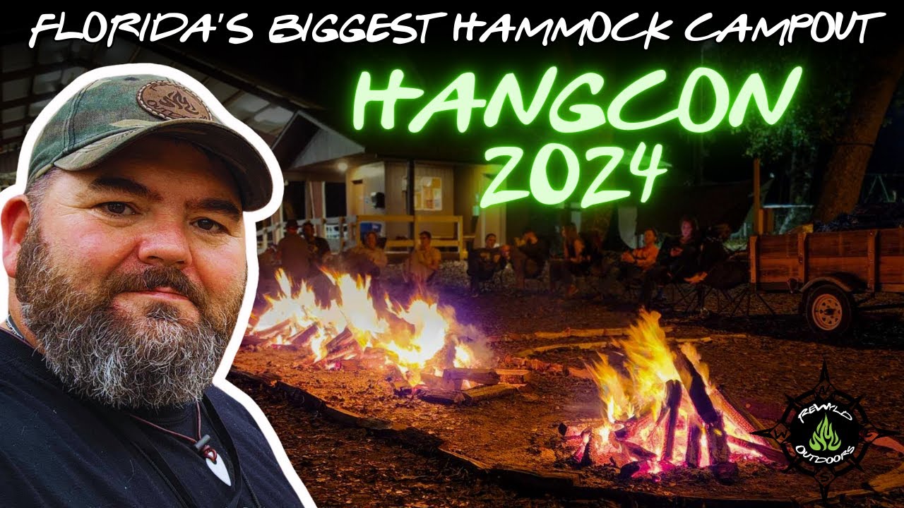 Florida's Biggest Hammock Campout| Hangcon 2024 #hangcon #hammockcamping #campinggear