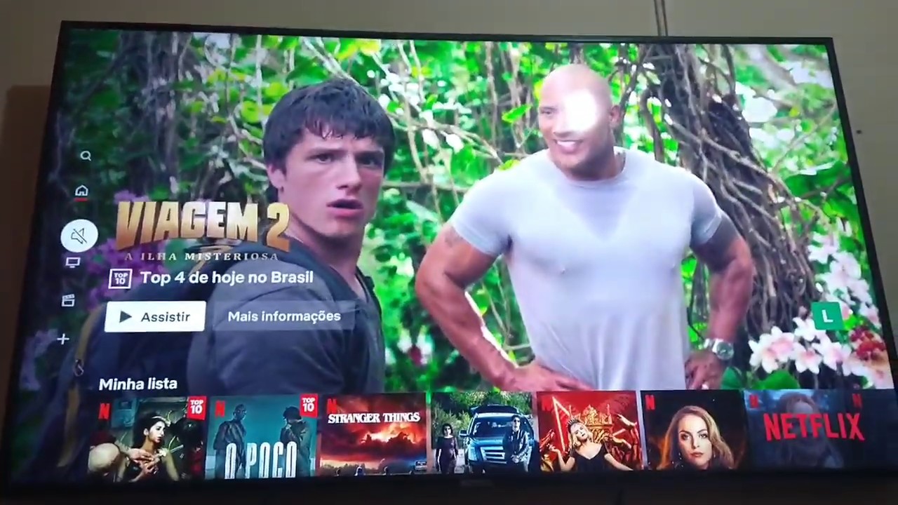 Compra Recebida! TV 4K 55" da 123Importados.com